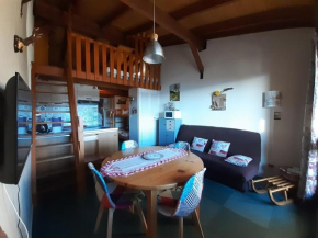 Studio mezzanine vue montagne